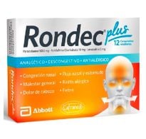 RONDEC PLUS 12 COMPRIMIDOS