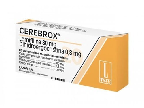 Cerebrox 20 Comprimidos