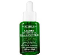 Aceite Concentrado Calmante Kiehl's Con Aceite De Semilla De Cannabis Sativa 30 Ml