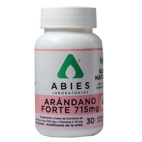 Arándanos Forte Abies 30 Cápsulas 715 Mg