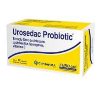 Urosedac Probiotic 32 Cápsulas