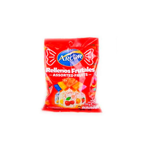 Caramelos Arcor Rellenos Frutales 150g