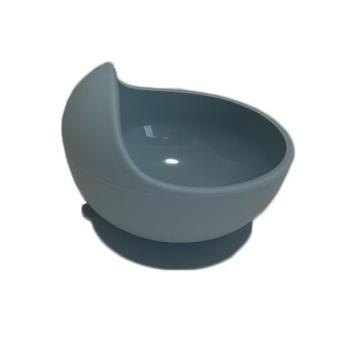 Bowl Storki Silicona Con Ventosa Celeste