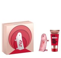 Perfume Carolina Herrera 212 Heroes Her Edp 50 Ml + Loción Corporal 100 Ml