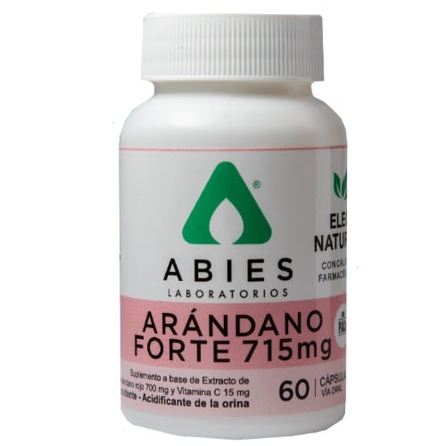 Arándanos Forte Abies 60 Cápsulas 715 Mg