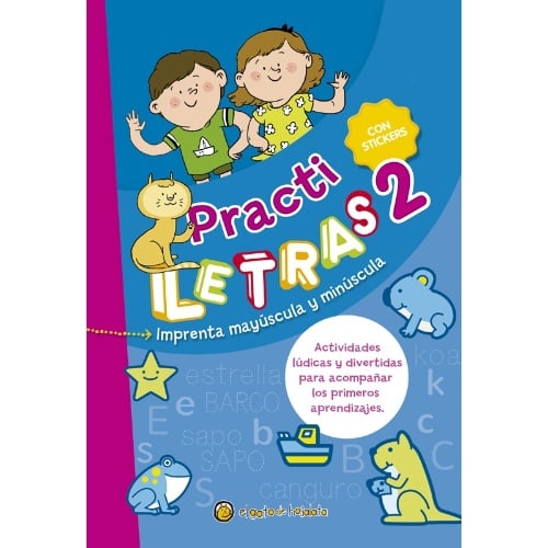 Libro Practi Letras 2 - Imprenta Mayúscula Y Minúscula