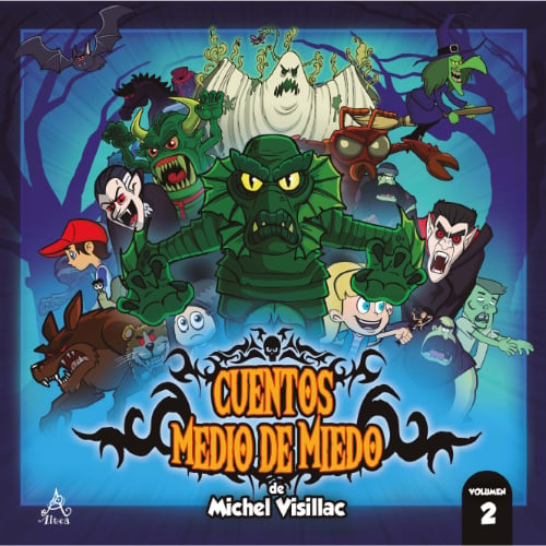 Libro Cuentos Medio De Miedo N°2