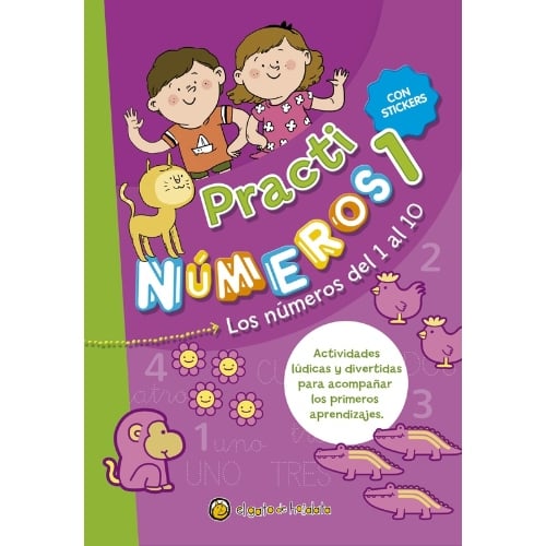 Libro Practi Números 1 - Los Números Del 1 Al 10