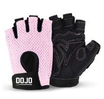 Guantes De Musculación Dojo Rosado Talle L