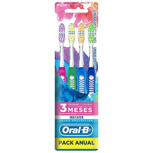 Cepillo De Dientes Oral B Indicator Colors 4 Unidades