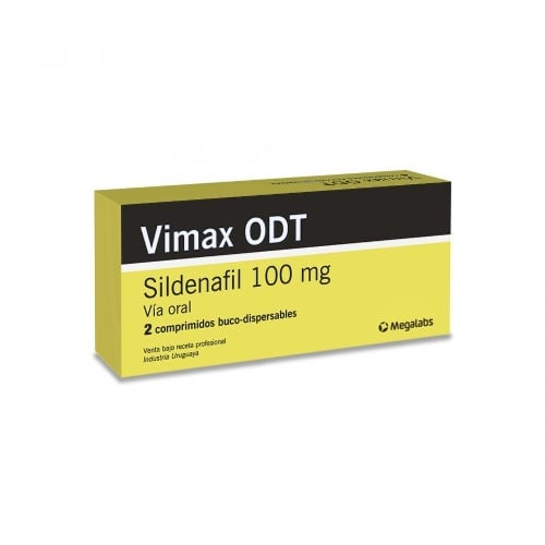 VIMAX ODT 100 MG 2 COMPRIMIDOS