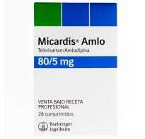 MICARDIS AMLO 80/5MG X 28 COMPRIMIDOS