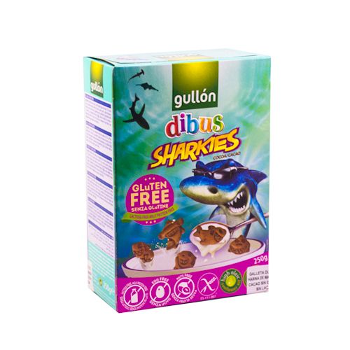 CEREAL DIBUS SHARKIES SIN GLUTEN 250G