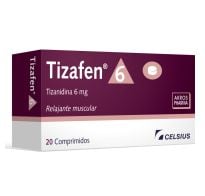 Tizafen 6 Mg 20 Comprimidos