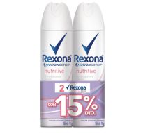 Pack Desodorante En Aerosol Rexona Nutritive 150 Ml