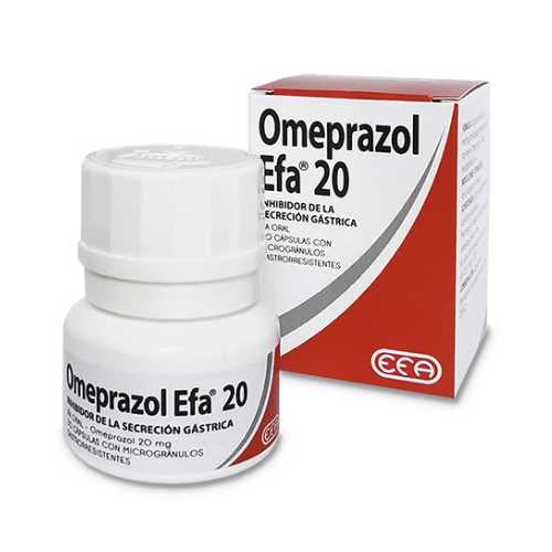 Omeprazol Efa 20 Mg 30 Cápsulas Frasco