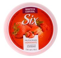 Manteca Corporal Six Frutos Rojos 130 G