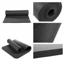 Colchóneta Yoga Mat 173x61 Cm Gris + Bolsa