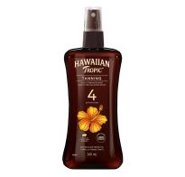 Aceite Hawaiian Tropic Bronceador Fps4 240 Ml