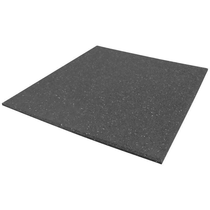 Piso De Goma Caucho Para Gimnasio Crossfit 50x50cm