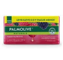 Jabón En Barra Palmolive Frambuesa 85 G 6 Unidades