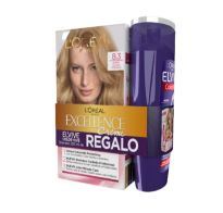 Tinta L'oréal Paris Excellence N°120 Rubio Ultra Claro Natural + Shampoo Purple 200 Ml