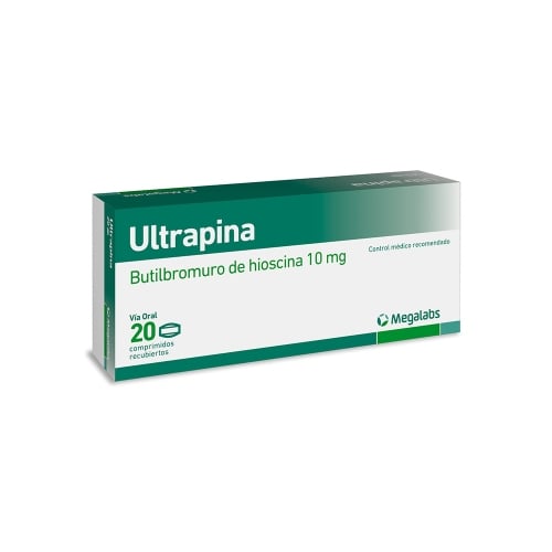 Ultrapina 10 Mg 20 Comprimidos