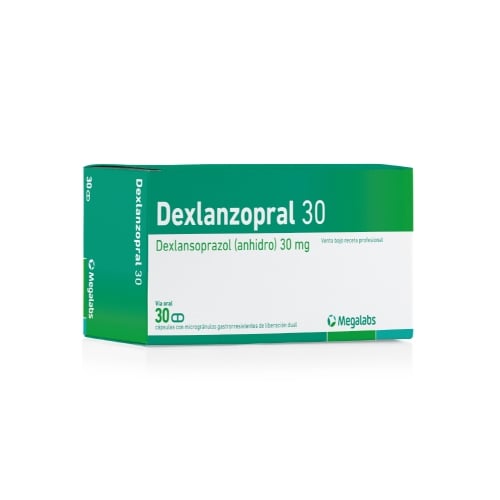 Dexlanzopral 30 Mg Ld 30 Comprimidos