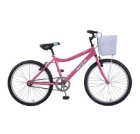 Bicicleta Kova Andes Infantil Rodado 24 Rosa Mate