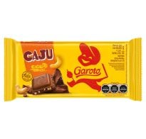 Tableta De Chocolate Jumbo Garoto Castañas 80 G