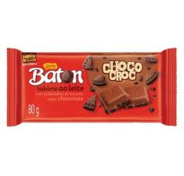 Tableta De Chocolate Batón Garoto Choco Croc 80 G
