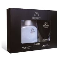 SET PERFUME CASAPUEBLO 24HRS CHARM EDT+GEL DUCH