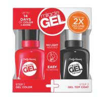 ESMALTE SALLY HANSEN MIRACLE GEL DUO PACK RED EYE 501 17'