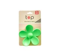 Pinza Top Flor Verde 