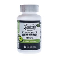 Extracto De Café Verde Qualivits 400 Mg 60 Cápsulas