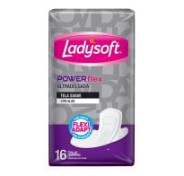 Toallitas Femenina Ladysoft Power Flex 16 Unidades