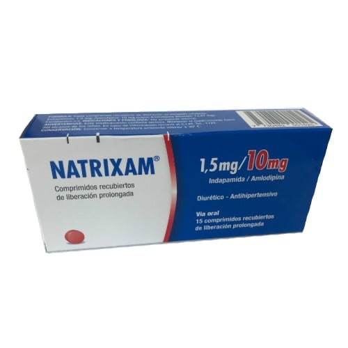 Natrixam 1.5 Mg / 10 Mg 30 Comprimidos