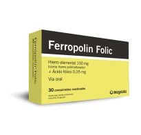 Ferropolin Folic 30 Comprimidos Masticables