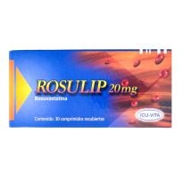 Rosulip 20 Mg 30 Comprimidos