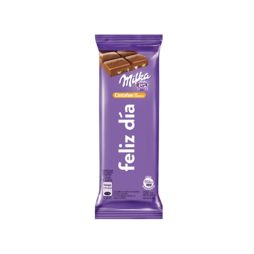 Tableta De Chocolate Milka Castana 55 G