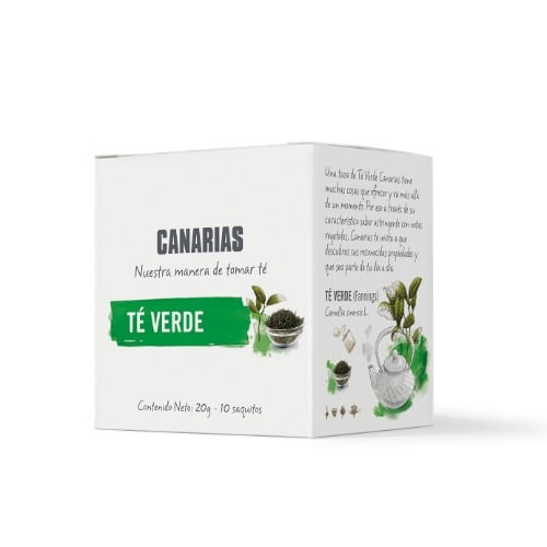 Té Verde Canarias 10 Saquitos