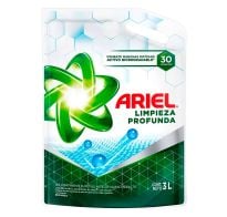 Jabón Líquido Para Ropa Ariel Limpieza Profunda 3 L