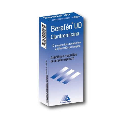 Berafen Ud 500 Mg 12 Comprimidos