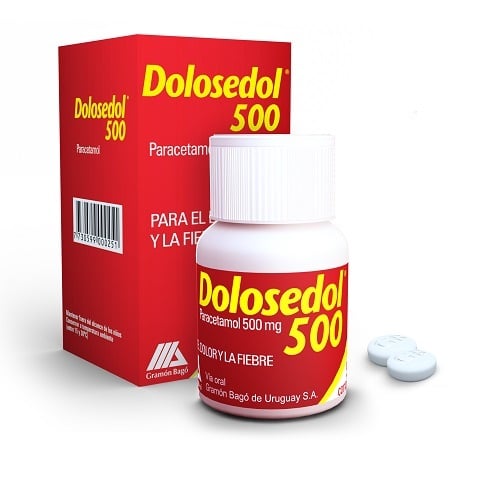 DOLOSEDOL 500MG FRASCO X 50 COMPRIMIDOS