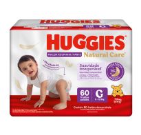 Pañales Huggies Pant Natural Care G 60 Unidades