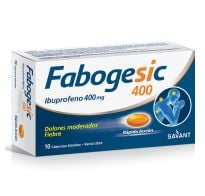 Fabogesic 400 Mg 10 Cápsulas