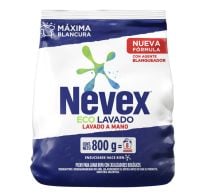 Jabón En Polvo Para Ropa Nevex Lavado A Mano 800 G