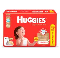 Pañales Huggies Supreme Care Xxxg 48 Unidades