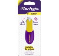 Cortauñas Merheje Touch Amarillo Y Violeta