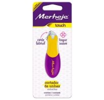 Cortauñas Merheje Touch Amarillo Y Violeta